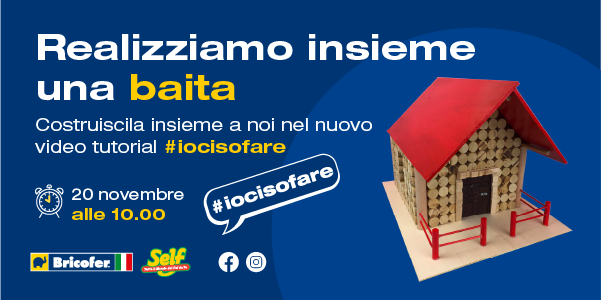 Baita in legno: realizza con noi il Tuo piccolo rifugio alpino